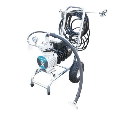 Pompa de vopsit airless profesionala cu membrana 2kW, 220V, debit 4 L/min, duza 521, presiune maxima 220 bar X D990 - imagine 2