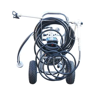 Pompa de vopsit airless profesionala cu membrana 2kW, 220V, debit 4 L/min, duza 521, presiune maxima 220 bar X D990 - imagine 4