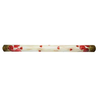 Rola fata de masa decorativa PVC 1.37x20m, grosime 0.18mm, textil 45 g/mp, model floral maci Breckner Germany - imagine 6