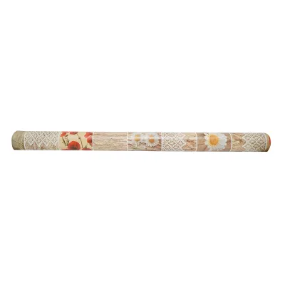 Rola fata de masa decorativa PVC 1.37x20m, grosime 0.18mm, textil 45 g/mp, model floral rustic Breckner Germany - imagine 6
