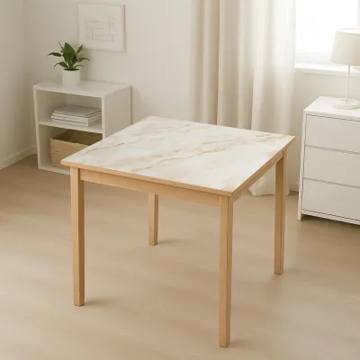 Folie protectie masa decorativa PVC siliconizat 80cm, grosime 1.2mm, model marmura natur 20m/rola Breckner Germany