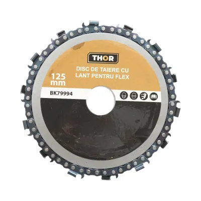 Disc flex lant drujba 125x22mm 14 dinti pentru taiere lemn THOR