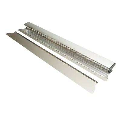 Gletiera inox profesionala 95cm cu 2 lame 8.8x100cm - imagine 3