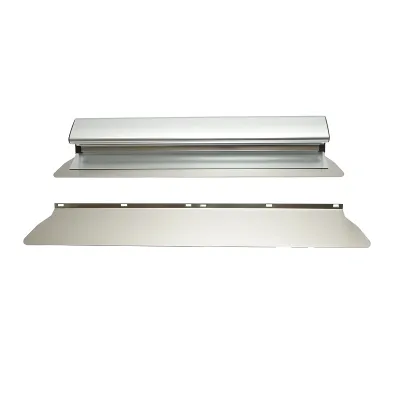 Gletiera inox profesionala 50cm cu 2 lame 8.8x55cm