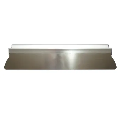 Gletiera inox profesionala 50cm cu 2 lame 8.8x55cm - imagine 2