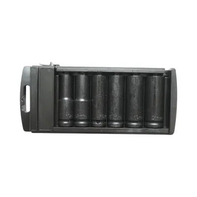 Set 6 chei tubulare de impact lungi 10-21mm, 78mm, patrat 1/2 inch Cr-Mo Breckner Germany - imagine 5