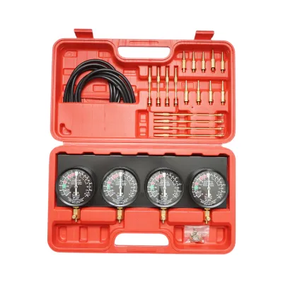 Trusa sincronizare injectie, carburatoare cu 4 manometre si adaptoare 36 piese - imagine 2