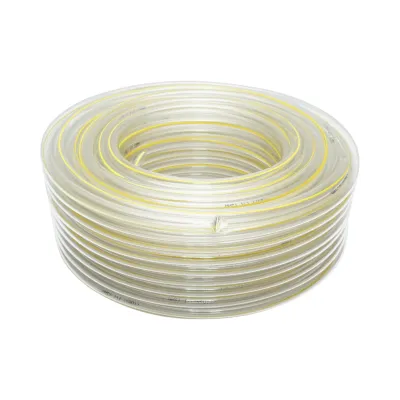 Furtun gradina PVC transparent 1/2 inch (12mm), PN1.5 bar 50m/rola