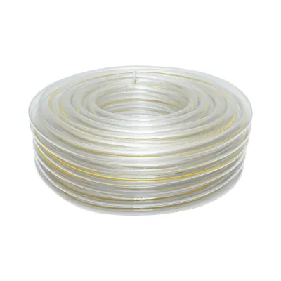 Furtun gradina PVC transparent 1 inch (25mm), PN1 bar 50m/rola