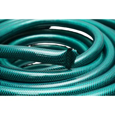Furtun gradina PVC verde 3/4 inch (19mm), PN4 bar cu insertie textila impletita 50m/rola - imagine 4