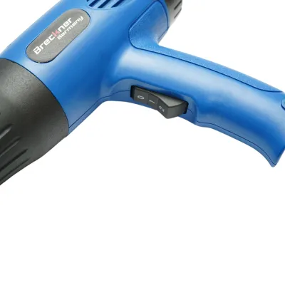Pistol cu aer cald 1600W, 220V, debit aer 300/500 L/min, 2 trepte de temperatura 300/600°C Breckner Germany - imagine 8