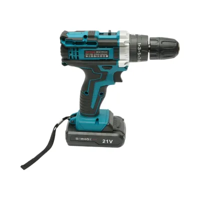 Masina de insurubat si gaurit cu percutie, 2 acumulatori 21V, 1.5Ah Li-ion, LED, cuplu 29Nm, mandrina 10mm, 0-350/1350rpm Breckner Germany - imagine 8