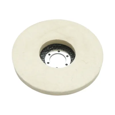 Disc pasla pentru polisare 125x12x22.23mm, lustruire si finisare metal, inox, aluminiu Breckner Germany - imagine 4