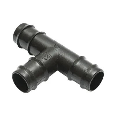 Teu conector stut egal tub picurare 25x25x25mm pentru sisteme de irigatii - imagine 2