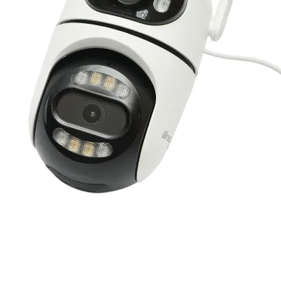 Camera de supraveghere lentila duala 4MP, P2P WIFI 2.4GHz, PTZ 360 grade, sirena, detectie umana AI si aplicatie iCSee - imagine 5