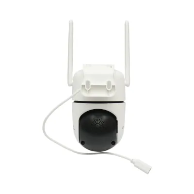 Camera de supraveghere lentila duala 4MP, P2P WIFI 2.4GHz, PTZ 360 grade, sirena, detectie umana AI si aplicatie iCSee - imagine 2