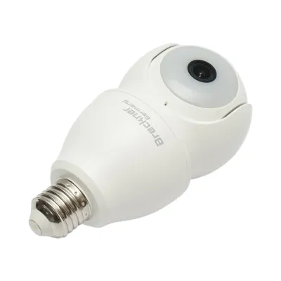 Camera de supraveghere smart 2MP tip bec E27, WIFI 2.4GHz, PTZ 360 grade, alarma, senzor miscare, detectie umana AI si aplicatie iCSee - imagine 4