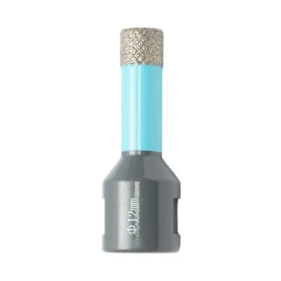 Carota diamantata 12x62mm, filet interior M14 pentru placi ceramice, marmura, granit Breckner Germany