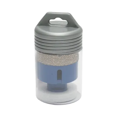 Carota diamantata 55x60mm, filet interior M14 pentru placi ceramice, marmura, granit Breckner Germany - imagine 5