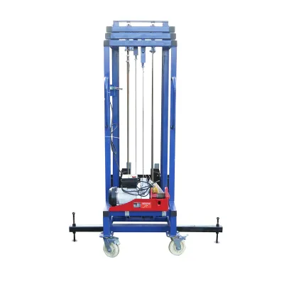 Lift electric materiale constructii 300kg, inaltime maxima 5m cu telecomanda - imagine 6