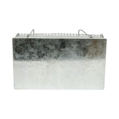 Capcana animale metalica tip cusca pentru soareci si rozatoare 18.5x10x7cm - imagine 5