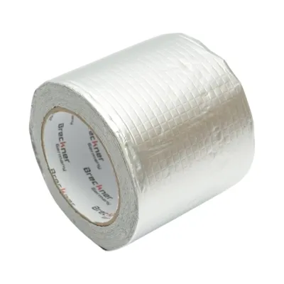 Banda butilica hidroizolanta autoadeziva 100mm x 5m cu folie de aluminiu Breckner Germany - imagine 2