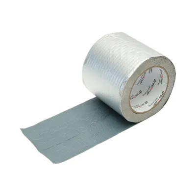 Banda butilica hidroizolanta autoadeziva 100mm x 5m cu folie de aluminiu Breckner Germany - imagine 6