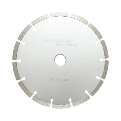 Disc diamantat segmentat 180x2.4x22.23mm, taiere uscata pentru beton, piatra, caramida Breckner Germany