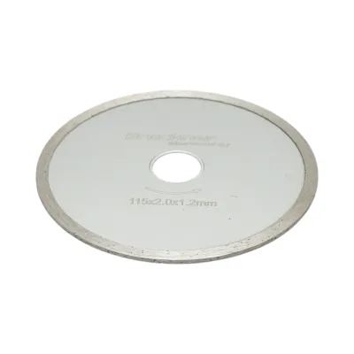 Disc diamantat continuu 115x2.0x22.23mm, taiere umeda pentru ceramica, gresie, faianta Breckner Germany - imagine 2