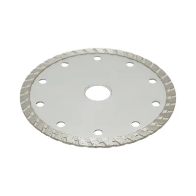 Disc diamantat turbo sinterizat 125x2x22.23mm, taiere umeda/uscata pentru piatra, gresie, ceramica, marmura Breckner Germany - imagine 2