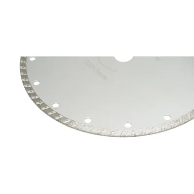 Disc diamantat turbo sinterizat 230x3x22.23, taiere umeda/uscata pentru piatra, gresie, ceramica, marmura Breckner Germany - imagine 3