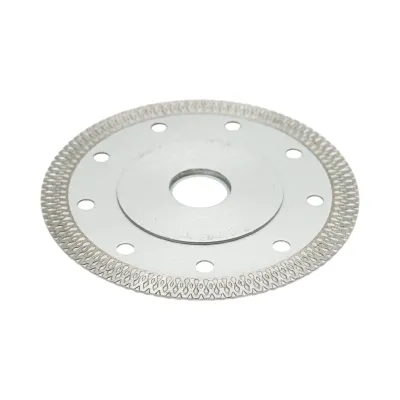 Disc diamantat turbo continuu 115x1.5x22.23mm, taiere umeda/uscata pentru ceramica dura, gresie, faianta Breckner Germany - imagine 4