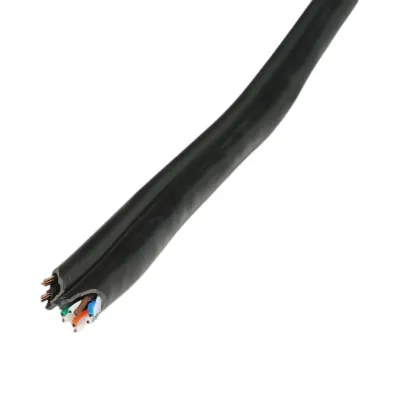 Cablu UTP CAT5e siamez 8x0.51mm cupru + 2x0.75mm CCA alimentare 305m/rola - imagine 7
