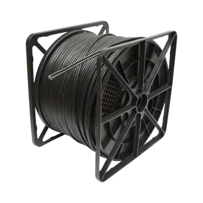 Cablu UTP CAT5e siamez 8x0.51mm cupru + 2x0.75mm CCA alimentare 305m/rola