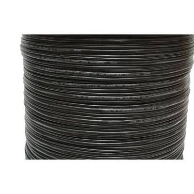 Cablu FTP CAT5e siamez 8x0.51 cupru + 2x0.75mm CCA alimentare cu sufa messenger 1.16mm exterior autoportat 305m/rola - imagine 2