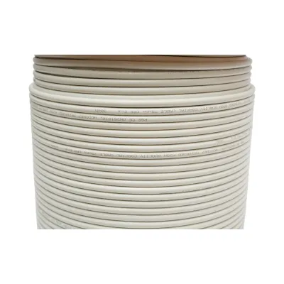 Cablu coaxial RG6 Trishield CCS 1.02mm, 75 Ohm, CPR Eca, PVC alb 305m/rola - imagine 2