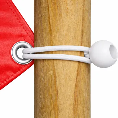Coarda elastica cu bile Ø27x50mm pentru fixare prelata, cort, banner - imagine 6