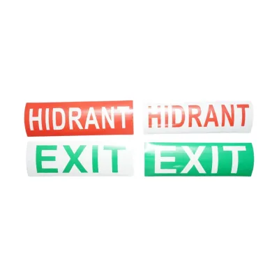 Lampa iluminat indicator LED EXIT HIDRANT 220V, 8W, baterie 1200mAh, autonomie 3 ore, montaj aplicat, 4 pictograme incluse IP65 - imagine 4