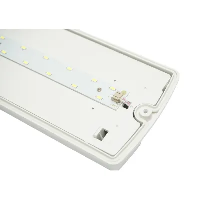 Lampa iluminat indicator LED EXIT HIDRANT 220V, 8W, baterie 1200mAh, autonomie 3 ore, montaj aplicat, 4 pictograme incluse IP65 - imagine 9