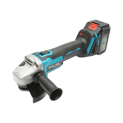 Polizor unghiular cu acumulator 21V, 4Ah Li-ion, disc 125mm, motor fara perii (brushless), proiector LED inclus Breckner Germany - imagine 7