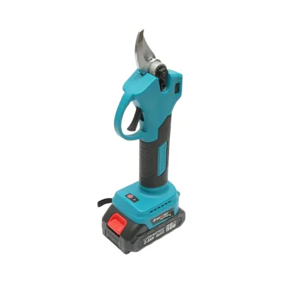 Foarfeca electrica de gradina cu 2 acumulatori 36V, 2Ah Li-Ion, 100W, afisaj digital, diametru taiere 0-25mm Breckner Germany - imagine 5