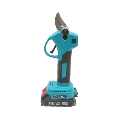 Foarfeca electrica de gradina cu 2 acumulatori 36V, 2Ah Li-Ion, 100W, afisaj digital, diametru taiere 0-25mm Breckner Germany - imagine 4