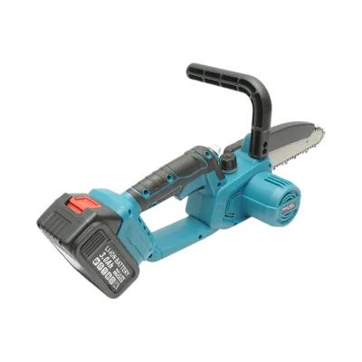 Mini fierastrau electric cu 2 acumulatori 21V, 3Ah Li-ion, lama 8 inch (200mm), turatie 4000rpm, incarcare rapida Breckner Germany - imagine 8