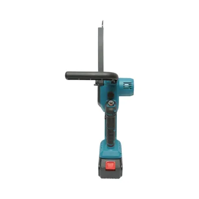 Mini fierastrau electric cu 2 acumulatori 21V, 3Ah Li-ion, lama 8 inch (200mm), turatie 4000rpm, incarcare rapida Breckner Germany - imagine 10