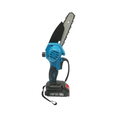 Mini fierastrau electric cu 2 acumulatori 24V, 2Ah Li-ion, lama 6 inch (150mm), turatie 4000rpm Breckner Germany - imagine 7