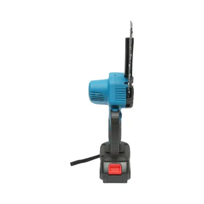 Mini fierastrau electric cu 2 acumulatori 24V, 2Ah Li-ion, lama 6 inch (150mm), turatie 4000rpm Breckner Germany - imagine 6
