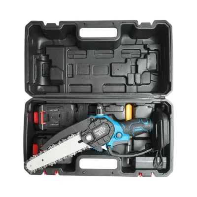 Mini fierastrau electric cu 2 acumulatori 24V, 2Ah Li-ion, lama 6 inch (150mm), turatie 4000rpm Breckner Germany - imagine 3
