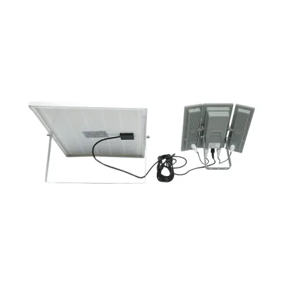 Lampa LED 1300lm, 6500K cu panou solar 25W, baterie LifePO4 3.2V/15Ah si telecomanda IP66 Breckner Germany - imagine 4