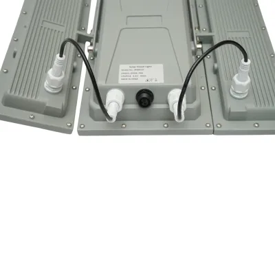 Lampa LED 2400lm, 6500K cu panou solar 40W, baterie LifePO4 3.2V/30Ah, senzor de miscare si telecomanda IP66 Breckner Germany - imagine 8