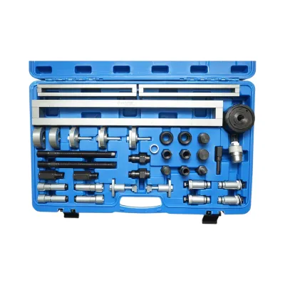 Trusa presa extractor injectoare diesel cu cilindru hidraulic 10T profesionala 38 piese Breckner Germany - imagine 3